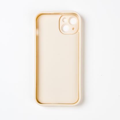 Stylish crossbody phone case with an aqua blue colour adjustable strap, designed for convenience and hands-free use. Features a secure cream colour phone case holder and has a sleek design making it perfect for everyday minimalist wear.