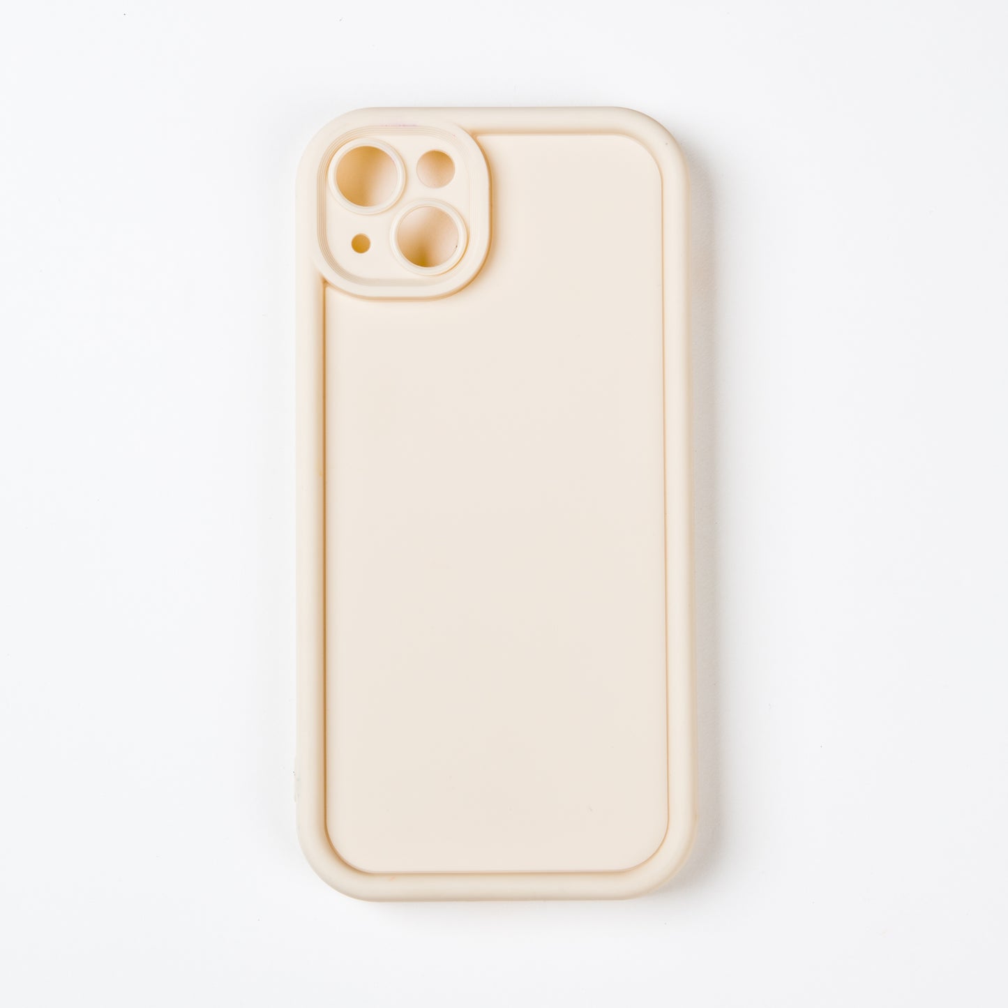 Stylish crossbody phone case with nude colour adjustable strap, designed for convenience and hands-free use. Features a secure cream colour phone case holder and has a sleek design making it perfect for everyday minimalist wear.