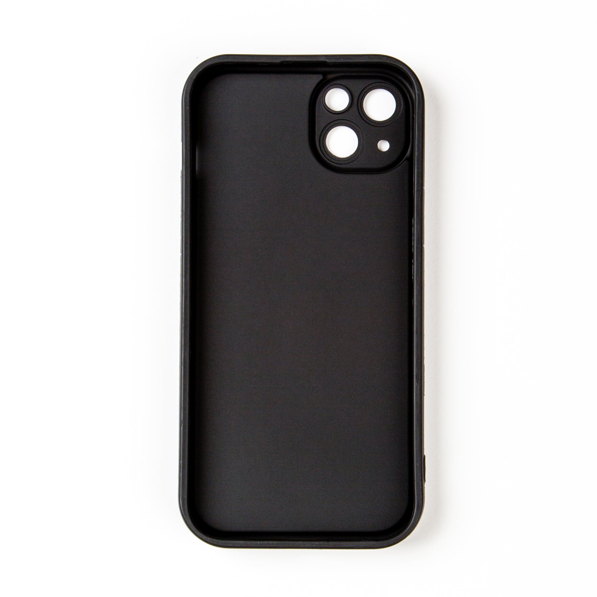 Stylish crossbody phone case with nude colour adjustable strap, designed for convenience and hands-free use. Features a secure black colour phone case holder and has a sleek design making it perfect for everyday minimalist wear.