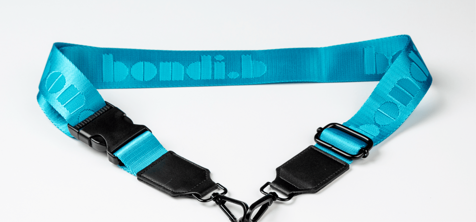 OG Bondi Blue Crossbody Phone Strap + Cream iPhone Case - Bondi.b